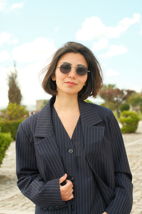 Striped blazer
