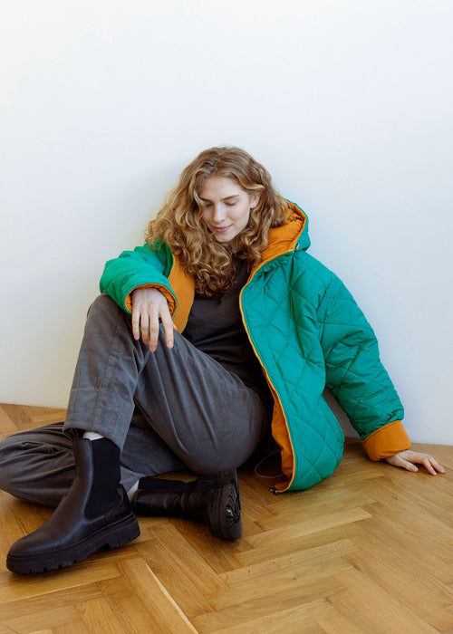 Reversible Sea Wave Jacket
