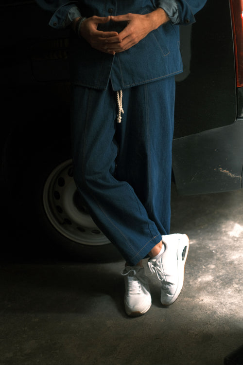 Rope Dark Blue Jeans