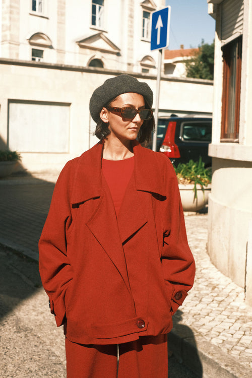 Shortened Rose coat