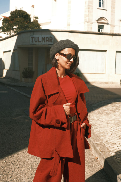 Shortened Rose coat