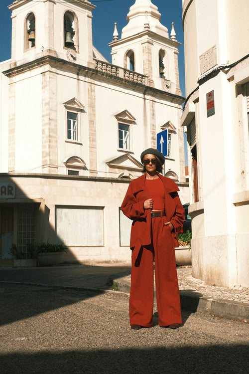 Shortened Rose coat