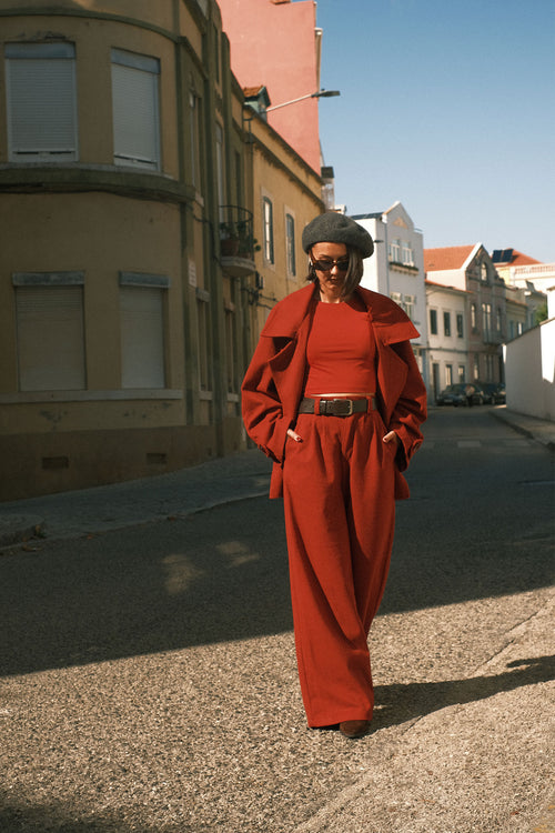 Shortened Rose coat