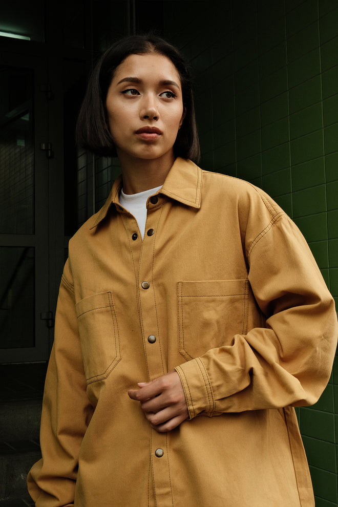 Denim shirt Sand