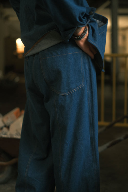 Rope Dark Blue Jeans