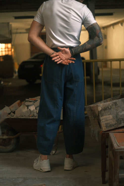 Rope Dark Blue Jeans