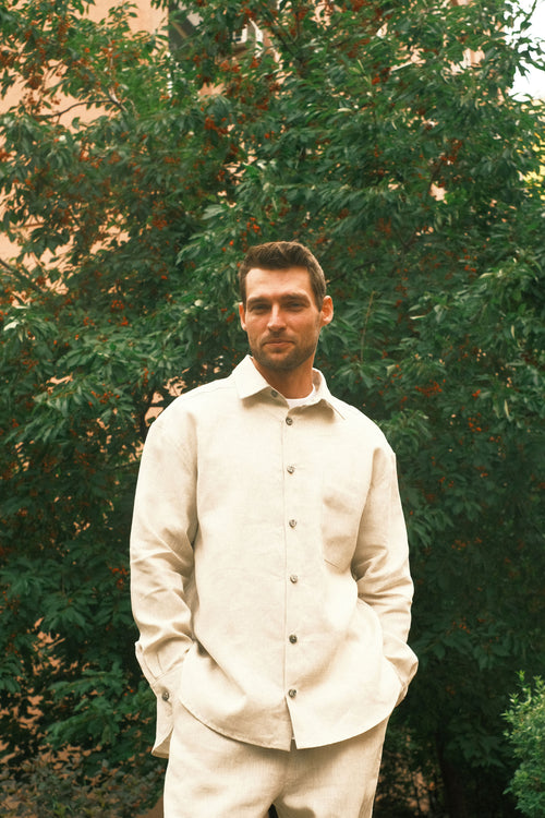 Linen shirt Natural