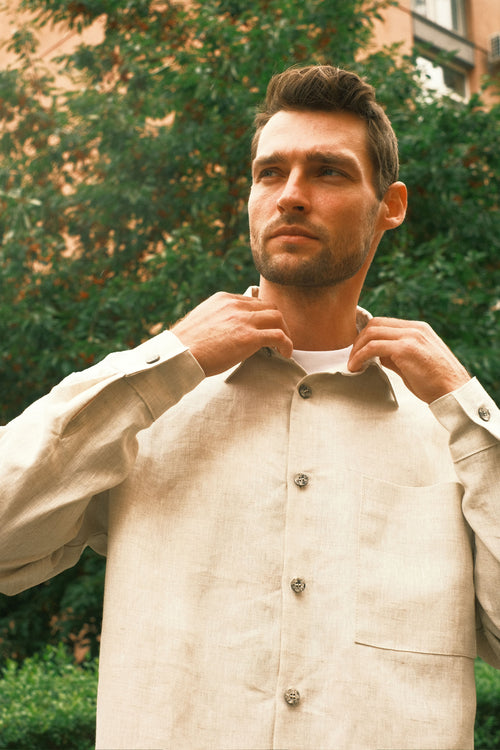 Linen shirt Natural