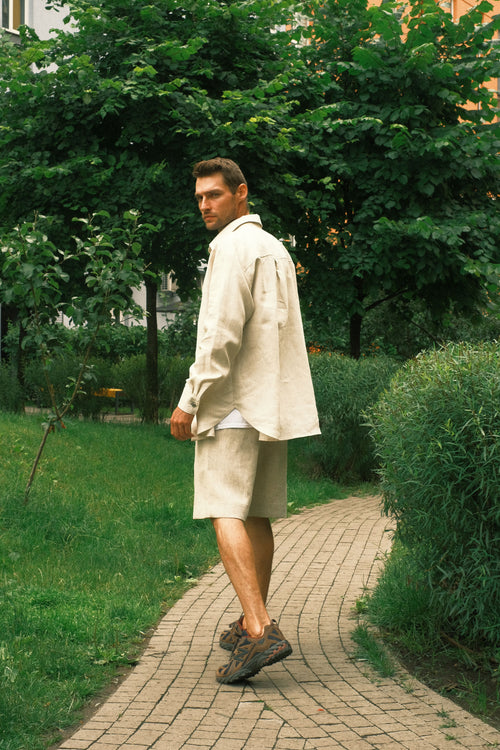 Linen shirt Natural