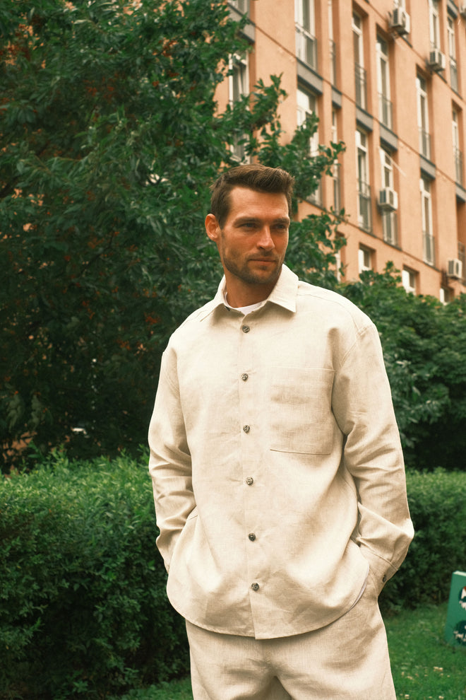 Linen shirt Natural