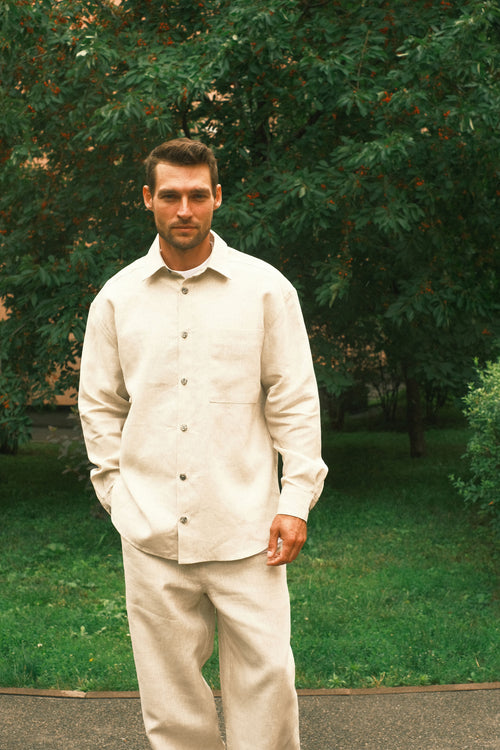 Linen shirt Natural
