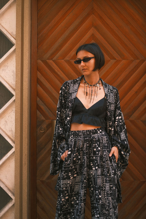 Midnight Botanica Pants