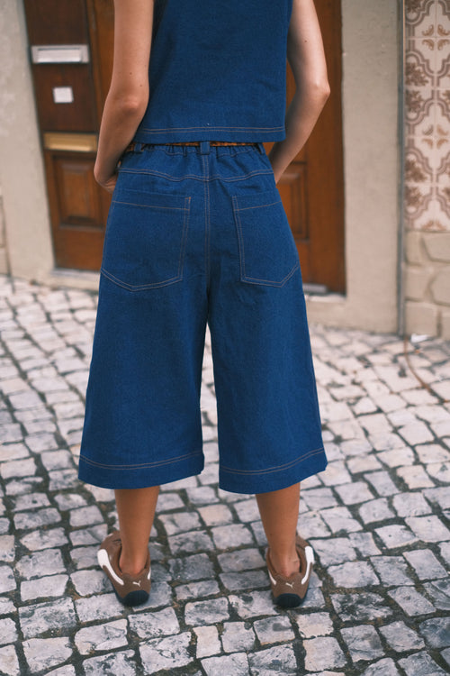 Джинсові шорти Dark Blue