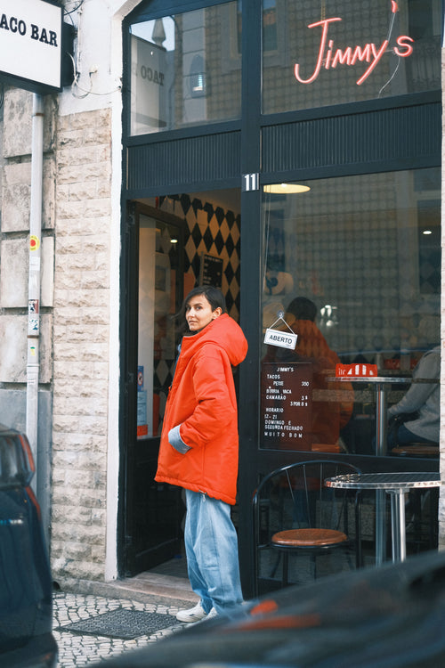 Orange Double-sided Jacket