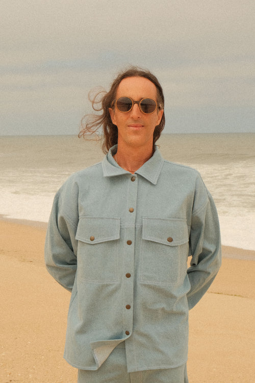 Denim shirt