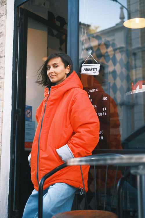 Orange Double-sided Jacket