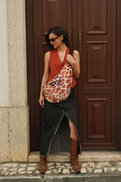 Flaner Bag Giraffe double-sided bag