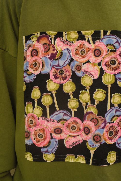 Poppy Green Hoodie