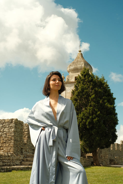 Штани з атласу Jasmine