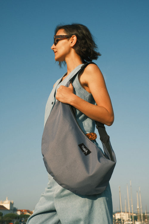 Flaner Bag Grey Double-sided Bag
