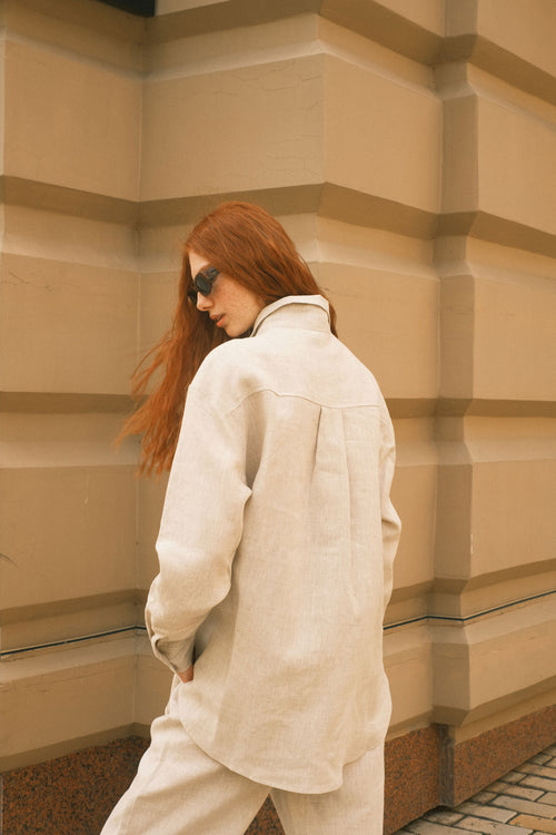 Linen shirt Natural