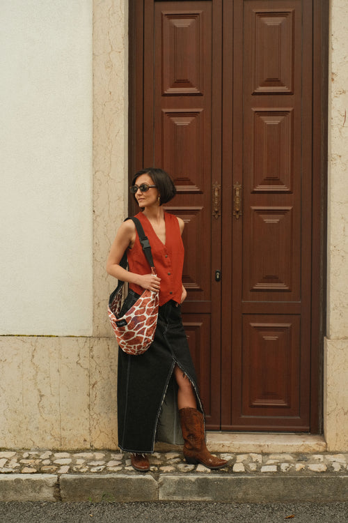 Flaner Bag Giraffe double-sided bag