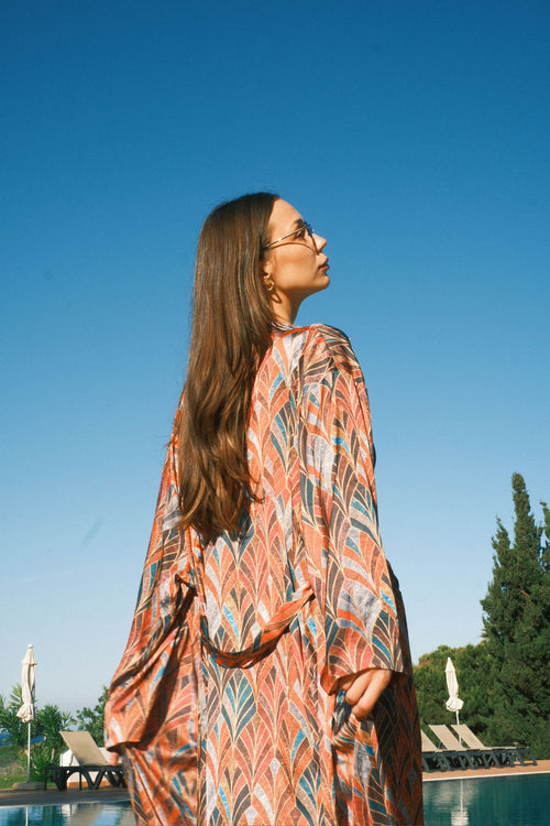 Кімоно з шовку Boho