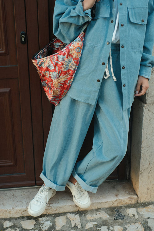 Flaner Bag Boho Flame double-sided bag