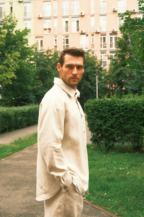 Linen shirt Natural