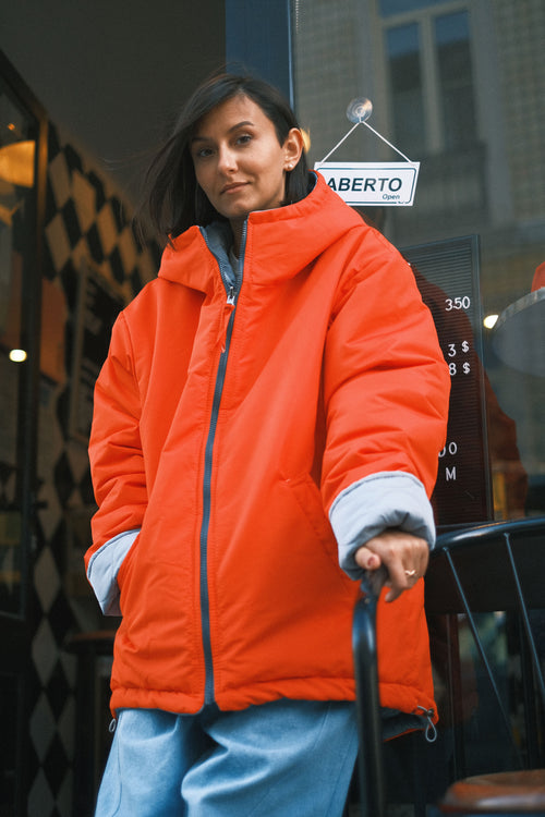 Orange Double-sided Jacket
