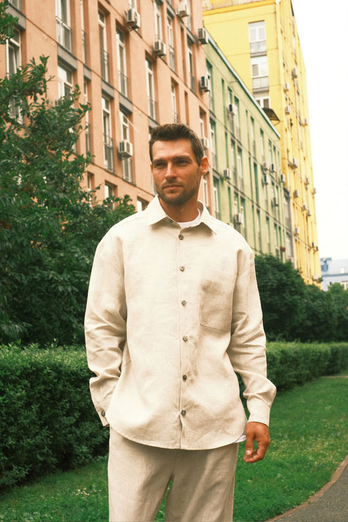 Linen shirt Natural