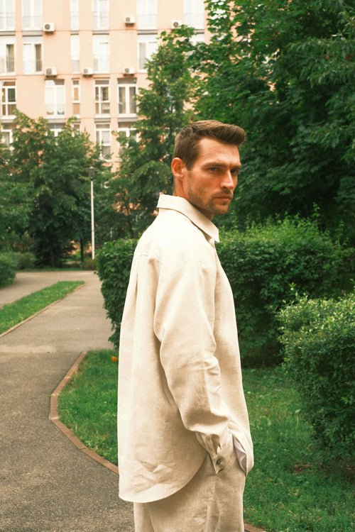 Linen shirt Natural