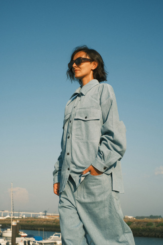 Denim shirt
