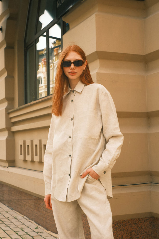 Linen shirt Natural