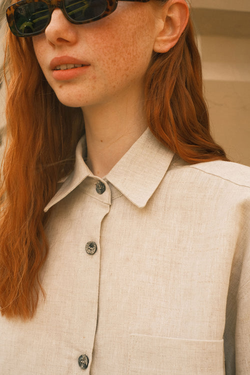 Linen shirt Natural