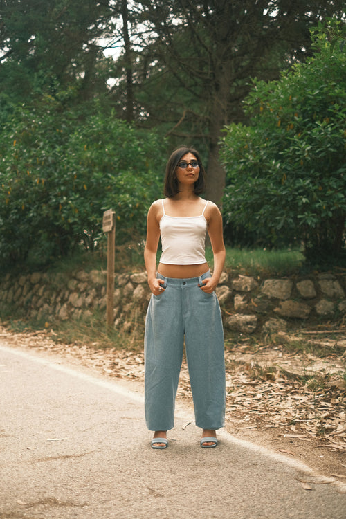Pattern Jeans