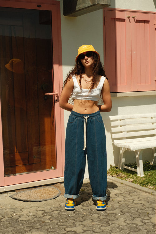 Rope Dark Blue Jeans