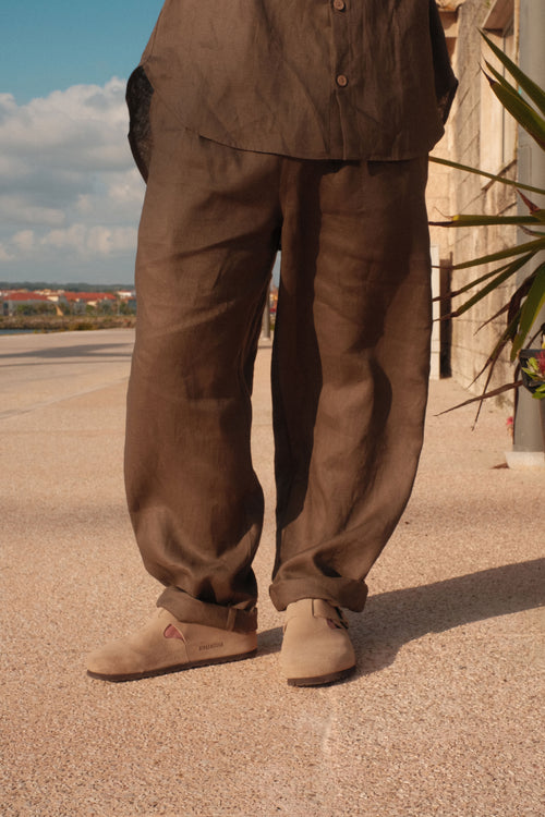 Earth Toned Linen Pants