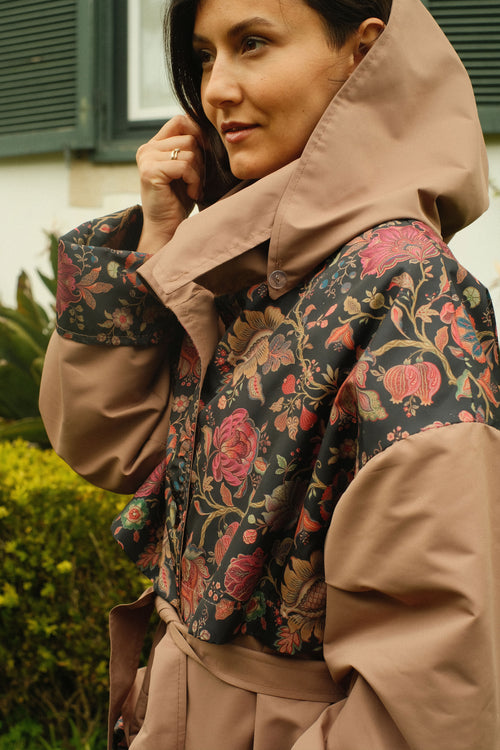Bloom Hooded Trench