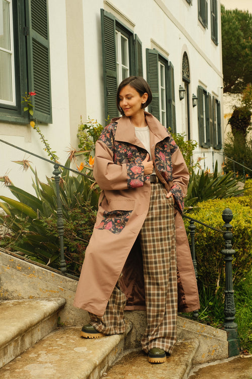 Bloom Hooded Trench