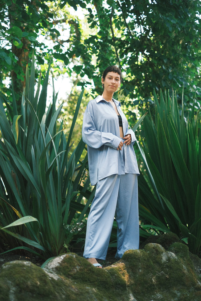 Jasmine satin shirt