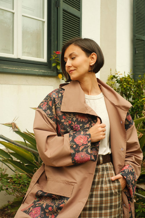 Bloom Hooded Trench