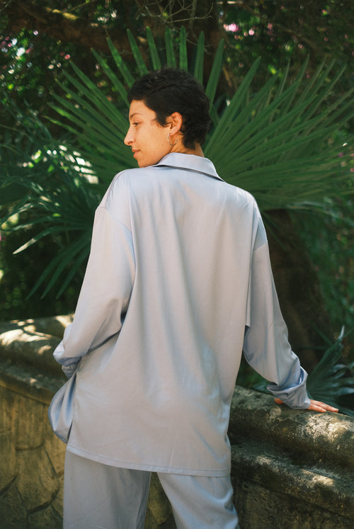 Jasmine satin shirt