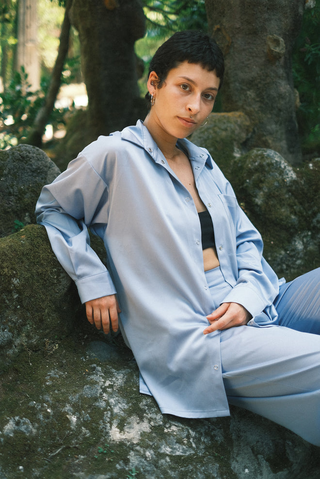 Jasmine satin shirt