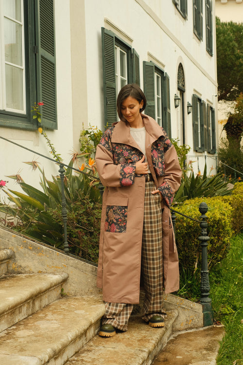 Bloom Hooded Trench