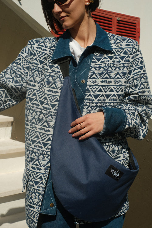 Ethno denim shirt