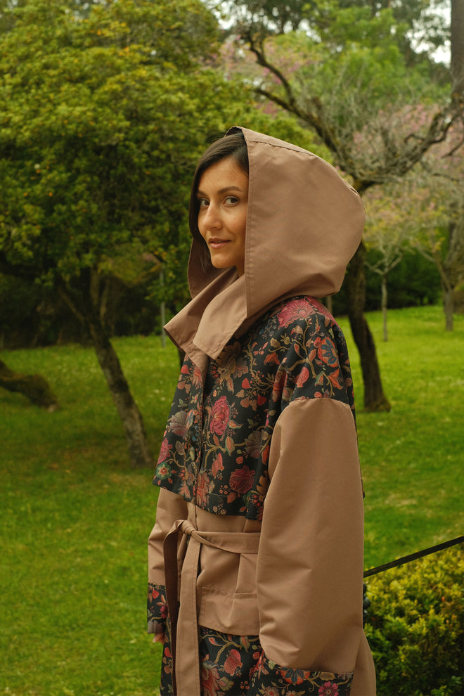 Bloom Hooded Trench