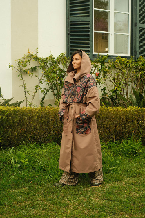 Bloom Hooded Trench