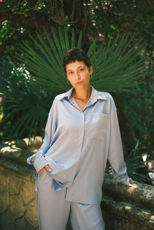 Jasmine satin shirt