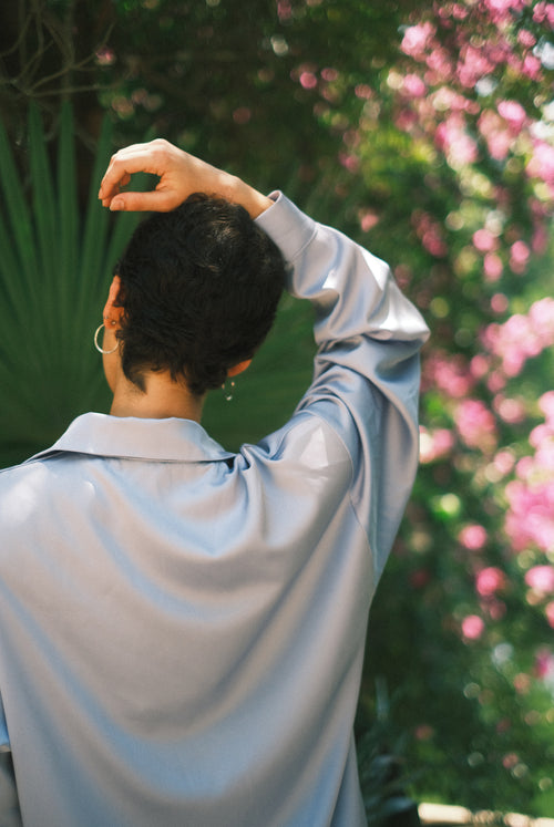 Jasmine satin shirt